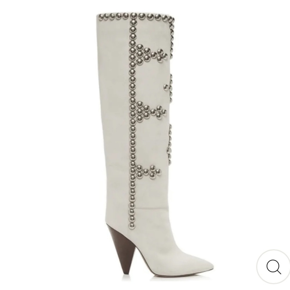 NWT !!! CIATO STUDDED SUEDE KNEE HIGH BOOTS